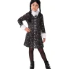 RUBIE'S Disfraz infantil - Miércoles Addams talla L