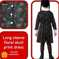 RUBIE'S Disfraz infantil - Miércoles Addams talla L