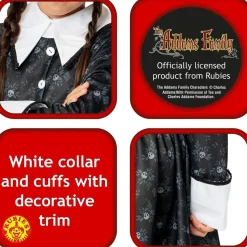 RUBIE'S Disfraz infantil - Miércoles Addams talla L