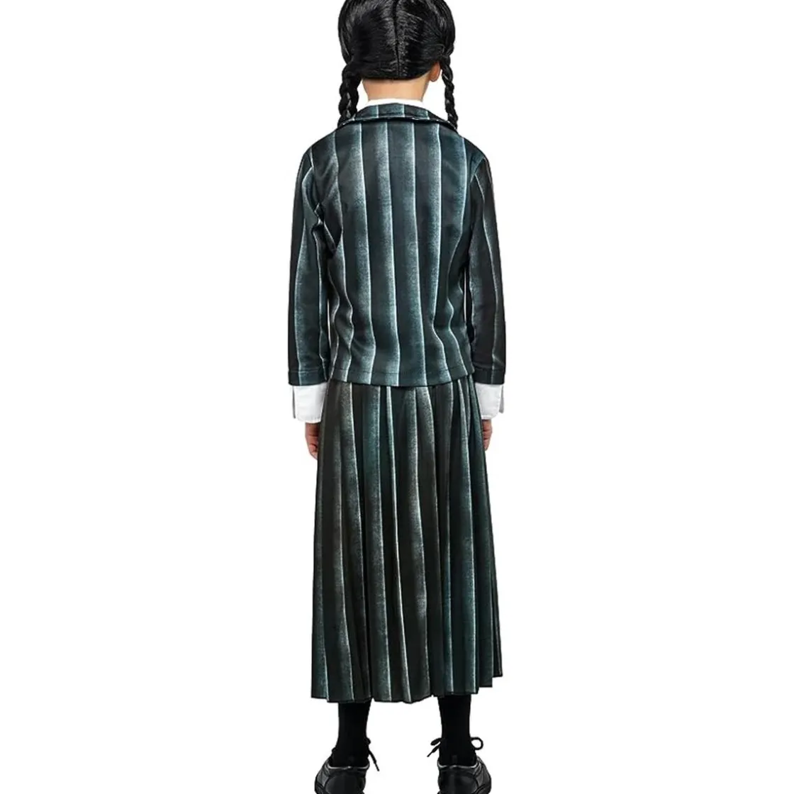 RUBIE'S Disfraz infantil - Uniforme Miércoles Addams talla M* Disfraces|Halloween