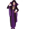 RUBIE'S Disfraz Infantil - Vampiresa Gótica Lila 8-10 años* Disfraces|Halloween