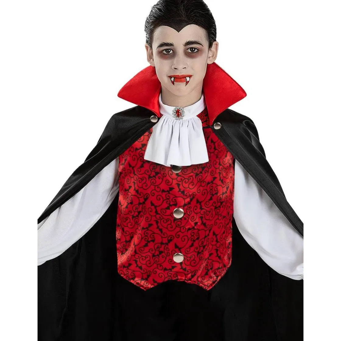 Funidelia Disfraz infantil de Conde Drácula (3-4 años)
