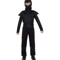 Funidelia Disfraz Ninja negro para niño 10-12 años* Halloween|Disfraces