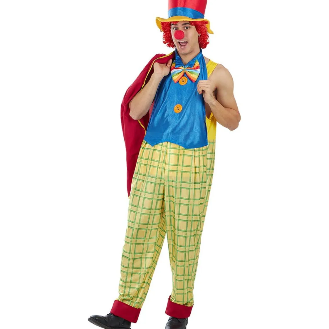 Funidelia Disfraz payaso para hombre L-XL* Halloween|Disfraces