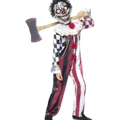 Funidelia Disfraz Payaso Terrorífico Premium niño 7-9 años* Disfraces|Halloween