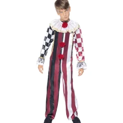 Funidelia Disfraz Payaso Terrorífico Premium niño 7-9 años* Disfraces|Halloween