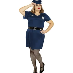 Funidelia Disfraz policía para mujer XS* Halloween|Disfraces