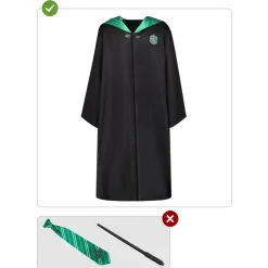 Funidelia Disfraz Slytherin Harry Potter para adulto L* Halloween|Disfraces
