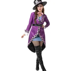 Funidelia Disfraz Sombrerero para mujer XXXL* Disfraces|Halloween