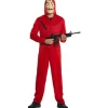CLEMENTONI Disfraz unisex de rapinador con máscara para Halloween, talla M/L ㅤ* Disfraces|Halloween