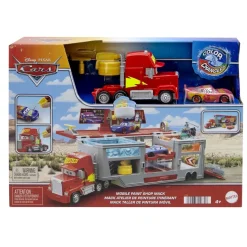 MATTEL Disney - Cars - Camión taller cambia color juego de juguetes ㅤ* Vehículos Y Circuitos