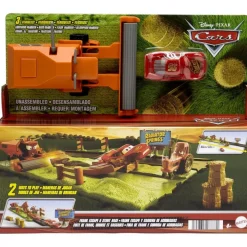 MATTEL Disney - Cars - Pista de Cars Fuga Trepidante con Accesorios ㅤ
