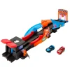 MATTEL Disney - Cars - Pista de coches de juguete que brilla en la oscuridad, incluye 2 vehículos ㅤ