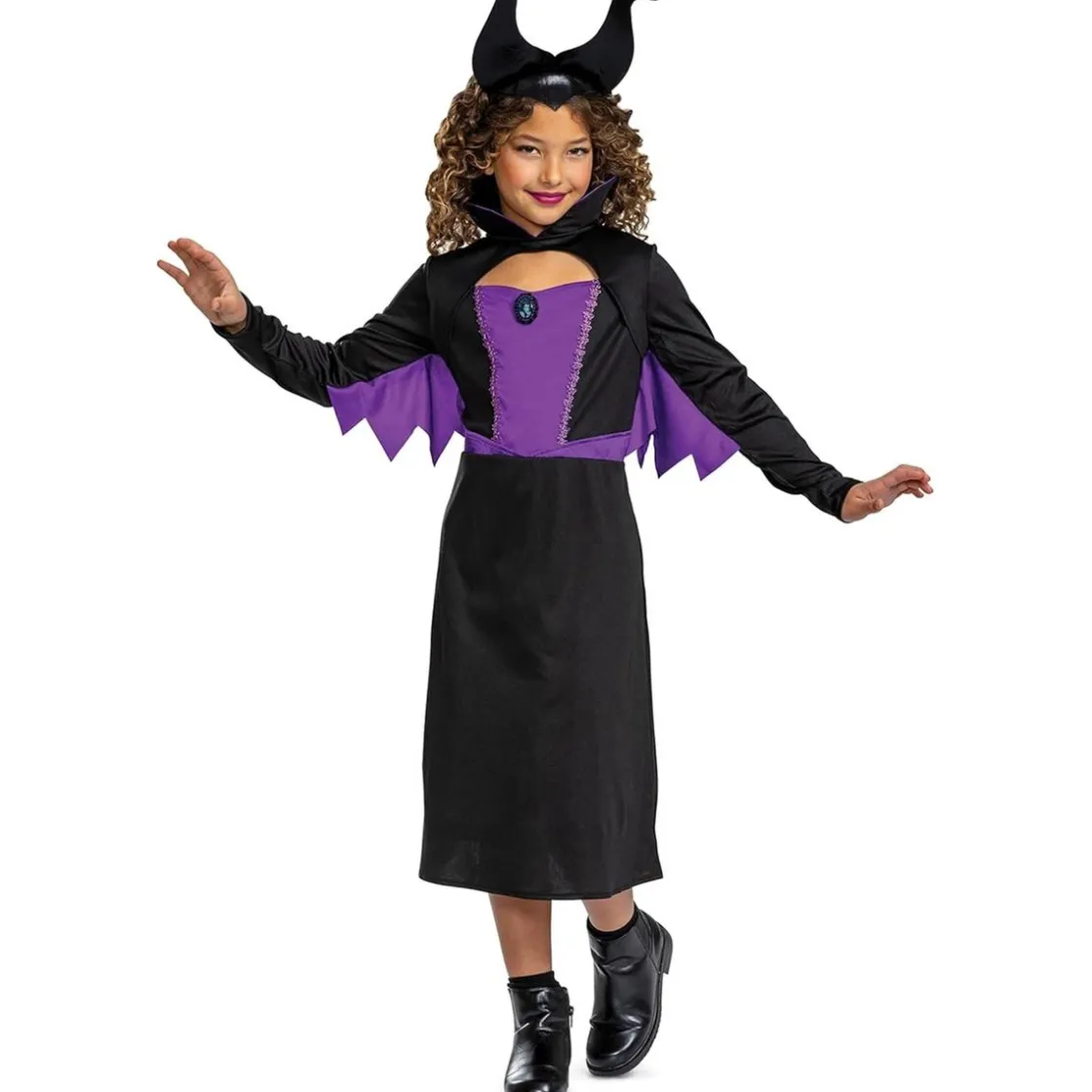 PRINCESAS DISNEY Disney - Disfraz Maléfica 5-6 años