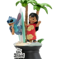 ABYSSE CORP Disney - Figura coleccionable de Lilo & Stitch con tabla de surf ㅤ* Friki Zone