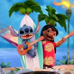 ABYSSE CORP Disney - Figura coleccionable de Lilo & Stitch con tabla de surf ㅤ* Friki Zone