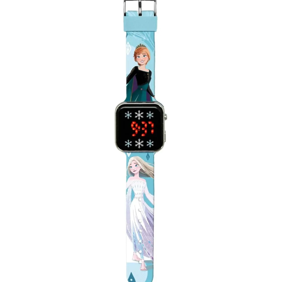 KIDS EUROSWAN S.L. Disney - Frozen - Reloj LED Frozen 2* Coleccionables Y Mini Mundos