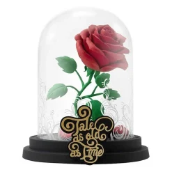 ABYSSE CORP Disney - La Bella y la Bestia - Figura decorativa Rosa Encantada estilo Disney 15 cm ㅤ* Friki Zone