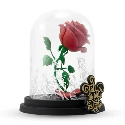 ABYSSE CORP Disney - La Bella y la Bestia - Figura decorativa Rosa Encantada estilo Disney 15 cm ㅤ* Friki Zone