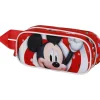 KARACTER MANIA Disney - Mickey Mouse - Estuche portatodo doble 3D rojo ㅤ
