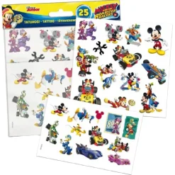 MICKEY Disney - Mouse - Set 25 tatuajes* Artículos De Fiesta Y Regalos