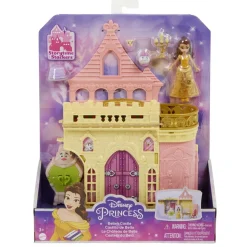 MATTEL Disney - Mini casa de muñecas Castillo de Bella Disney Princess ㅤ