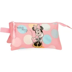 JOUMMA BAGS,S.L Disney - Minnie portatodo triple rosa* Material Escolar