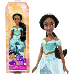 MATTEL Disney - Muñeca Princesa Disney Jasmine película Aladdin, Juguete* Muñecas