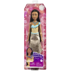 MATTEL Disney - Muñeca princesa Pocahontas con pelo largo, juguete* Muñecas