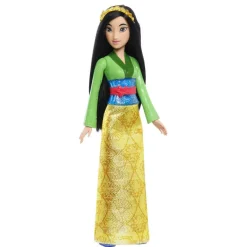 MATTEL Disney - Mulán Muñeca princesa Disney con pelo largo
