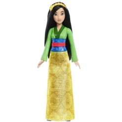 MATTEL Disney - Mulán Muñeca princesa Disney con pelo largo