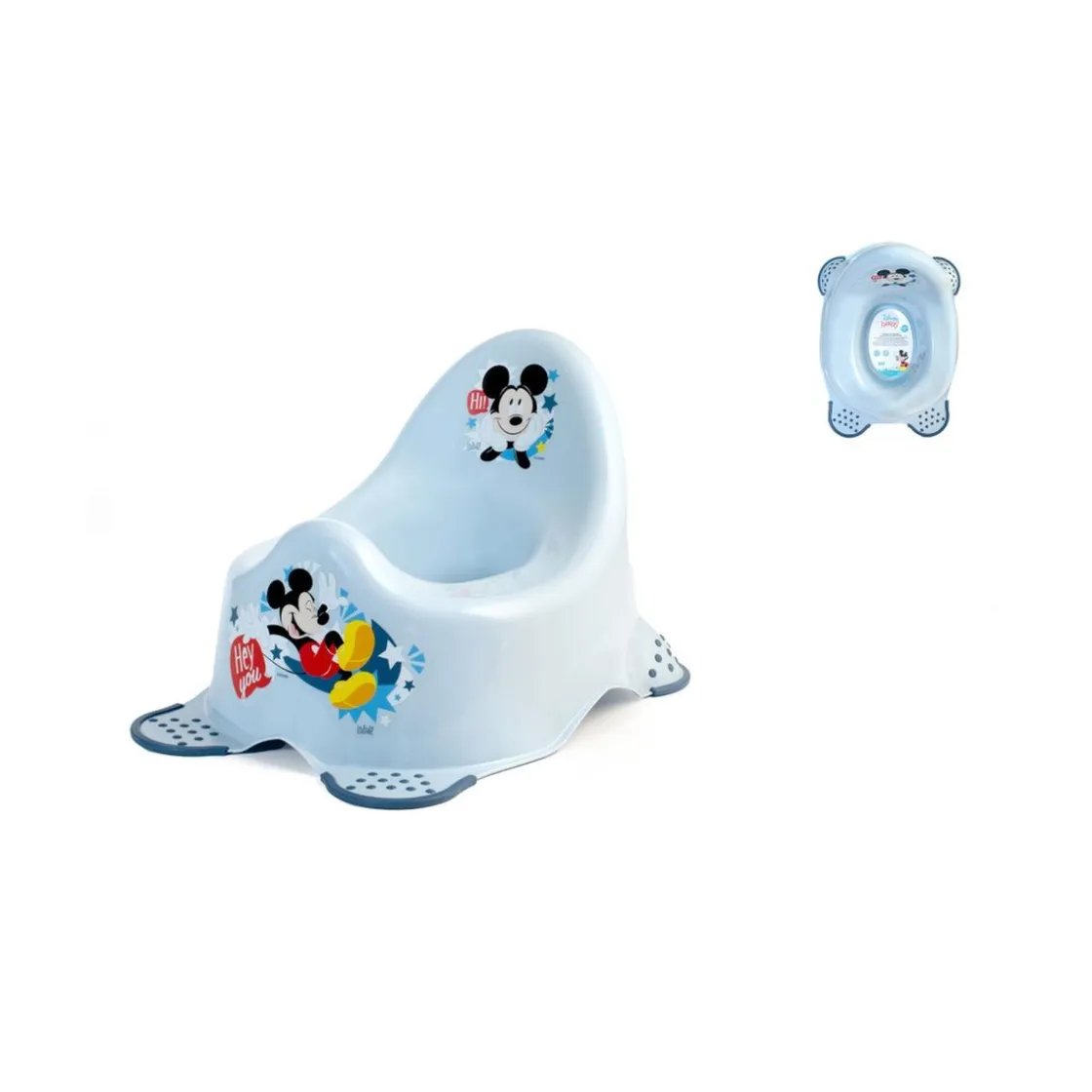 LULABI Disney - Orinal azul Mickey* Baño Y Accesorios·Orinales Y Reductores