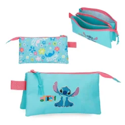 JOUMMA BAGS,S.L Disney - Portatodo 3 compartimentos - Aloha Stitch