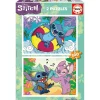 EDUCA BORRAS Disney - Puzzle Disney Stitch Doble Pack 100 Piezas ㅤ