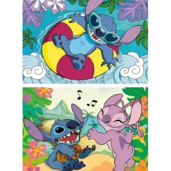 EDUCA BORRAS Disney - Puzzle Disney Stitch Doble Pack 100 Piezas ㅤ