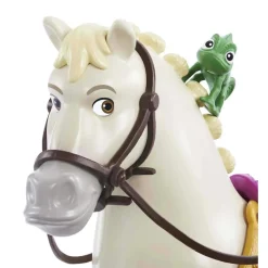 MATTEL Disney - Rapunzel - Muñeca princesa y caballo de juguete, HLW23