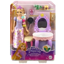 MATTEL Disney - Rapunzel - Muñeca Rapunzel con ropa y accesorios inspirados en la película ㅤ* Muñecas