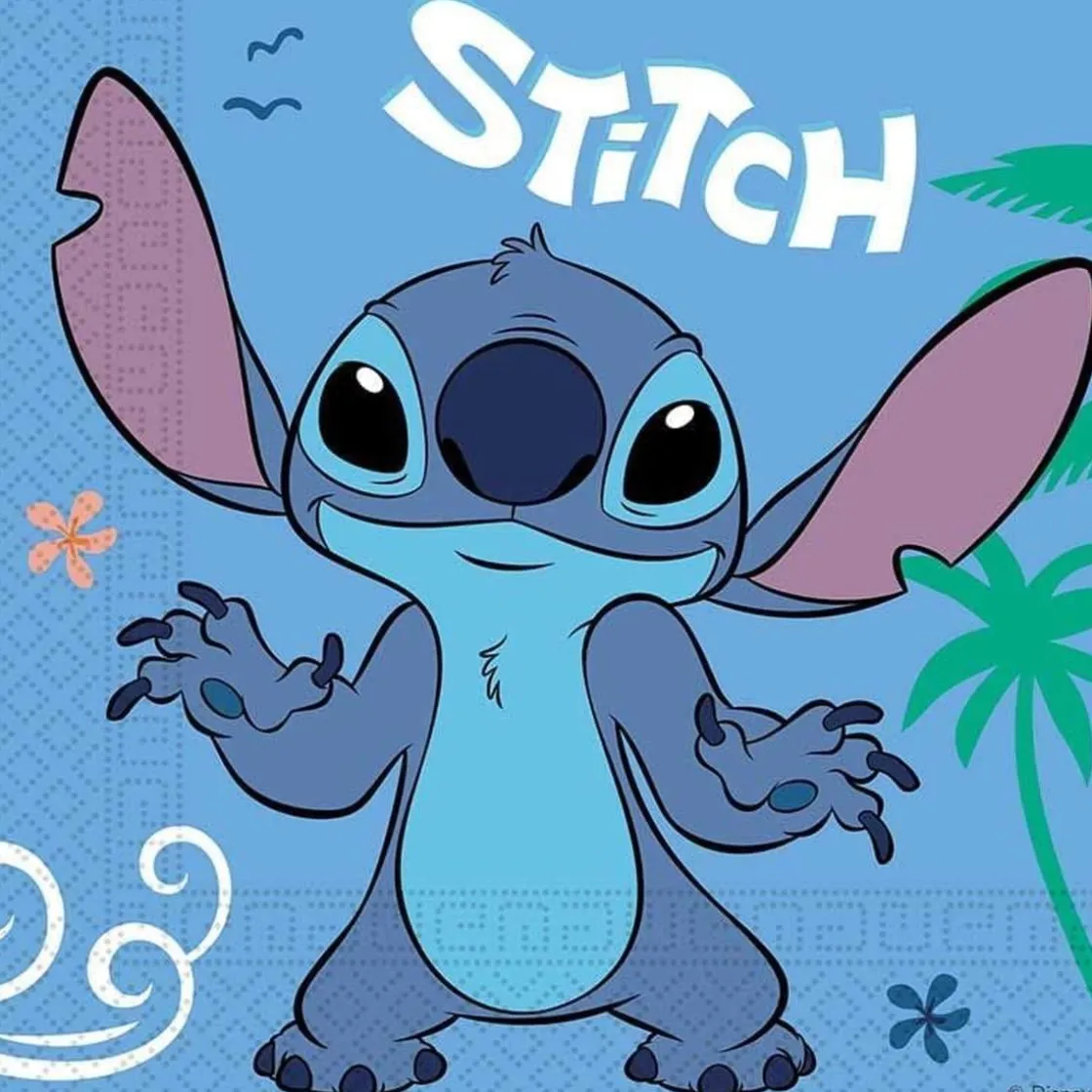 LILO & STITCH Disney - Servilletas Stitch & Angel* Artículos De Fiesta Y Regalos