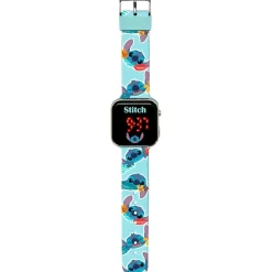 KIDS EUROSWAN S.L. Disney - Stitch reloj led* Coleccionables Y Mini Mundos