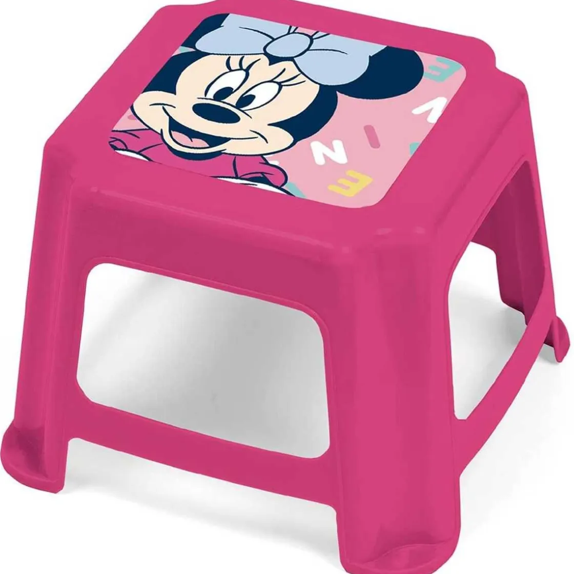 MINNIE Disney - Taburete de plástico Disney de 27x27x21cm WD14420