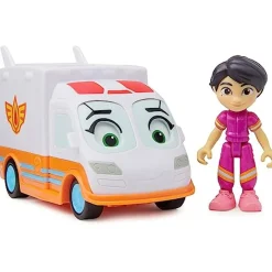 SPIN MASTER Disney - Vehículo de rescate Firebuds Core Violet y Axl ㅤ