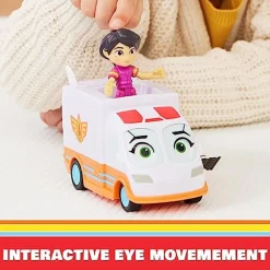 SPIN MASTER Disney - Vehículo de rescate Firebuds Core Violet y Axl ㅤ