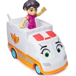 SPIN MASTER Disney - Vehículo de rescate Firebuds Core Violet y Axl ㅤ