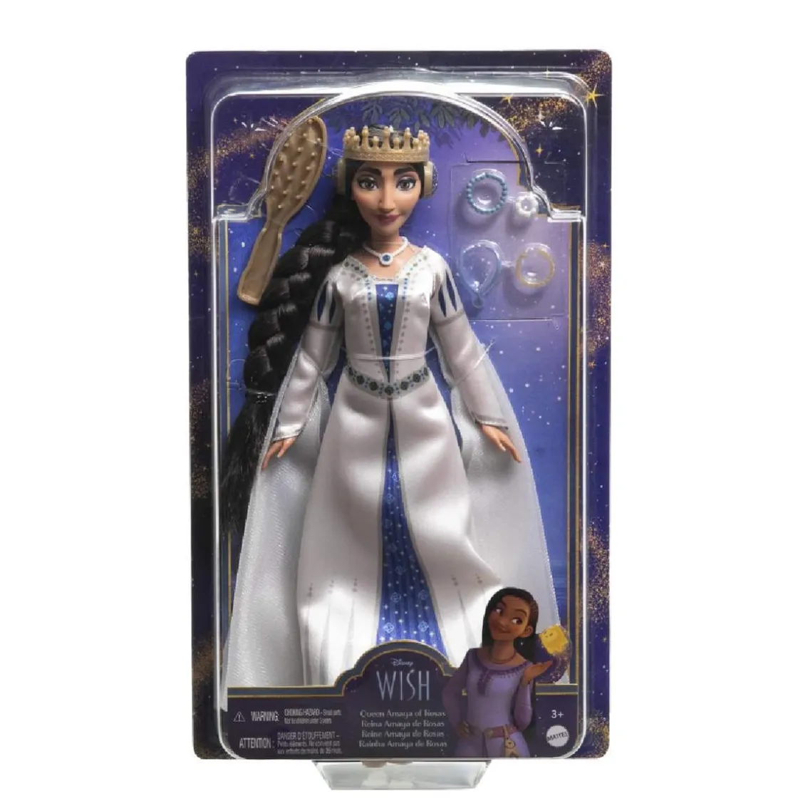 MATTEL Disney - Wish - Reina Amaya de Rosas