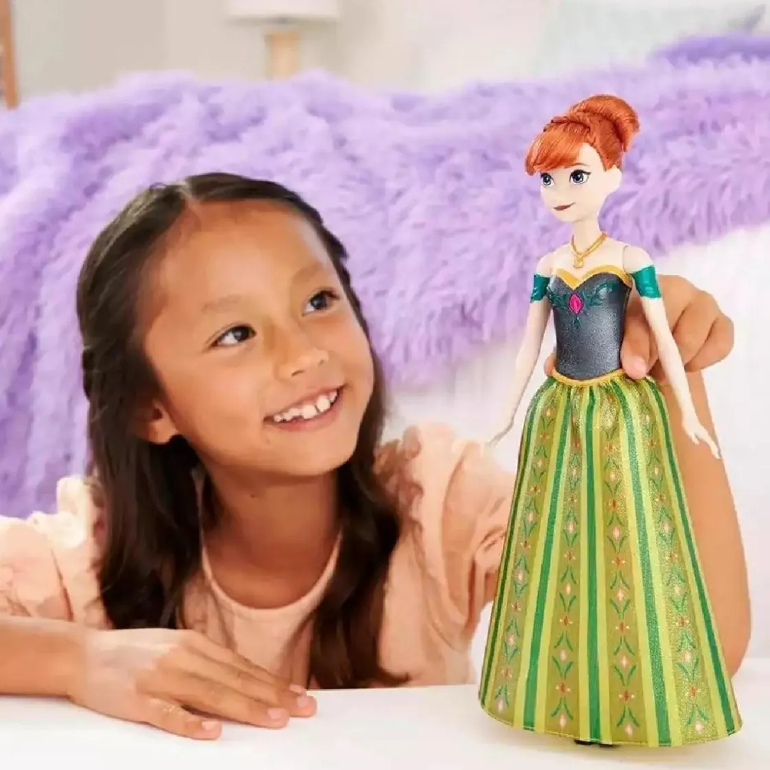 MATTEL Disney Frozen - Muñeca Anna musical* Muñecas