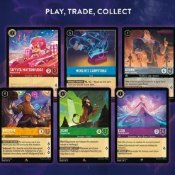 RAVENSBURGER IBÉRICA Disney Lorcana - Shimmering Skies - Mazo de inicio Esmeralda/Acero en ingles