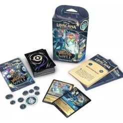 RAVENSBURGER IBÉRICA Disney Lorcana Whispers in the Well - Mazo de inicio Zafiro / Acero (inglés)* Juegos Y Puzzles|Friki Zone