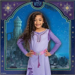 PRINCESAS DISNEY Disney Wish - Disfraz de Asha 5-6 años