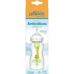 DR. BROWN'S - Biberón Options Boca Ancha 270 ml* Biberones Y Chupetes·Biberones