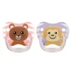 DR BROWN´S Dr Brown's - Pack 2 Chupetes Animales 6-12 meses Rosa